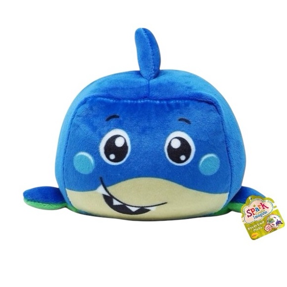 Spark Create Imagine Shark Reversible Plush - Picture 4 of 14